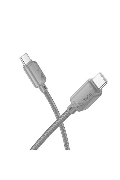 hoco. HOCO kabel Tip C la Tip C 3A 60W X113 1 m gri