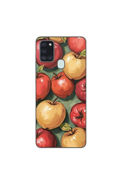 OEM Case compatible with Samsung Galaxy A21s Silicon Gel Tpu Model Painted co...