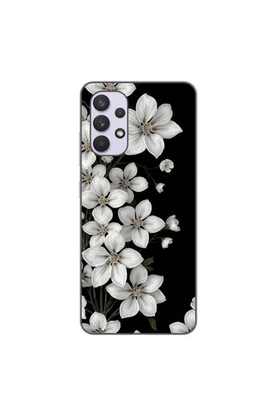 OEM Калъф, съвместим със Samsung Galaxy A32 5G, силиконов гел TPU, с шарка на...