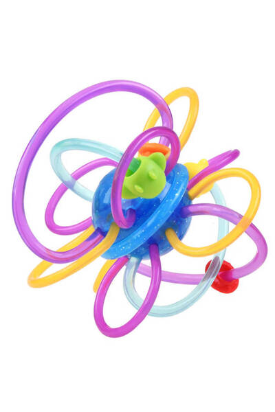 Hola Jucărie pentru dentiție, Hola, Senzorială/stimulantă, Plastic, 11 × 12.5...