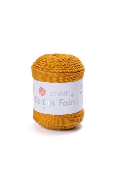 Yarnart COTTON FAIR 8/4 - Fir de tricotat muștar-5519