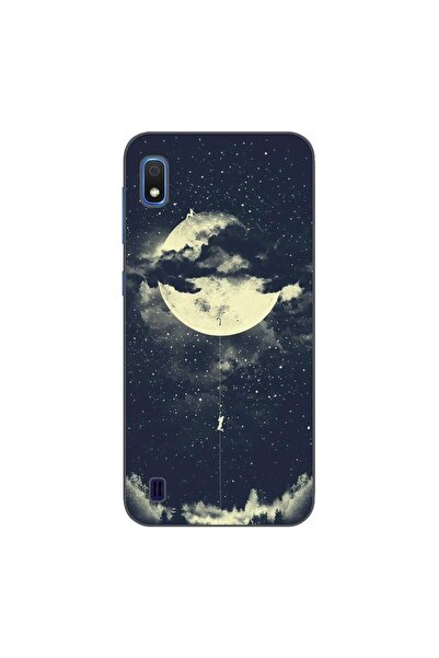 OEM Husa compatibila cu Samsung Galaxy A10 Silicon Gel Tpu Model Moon Climbing