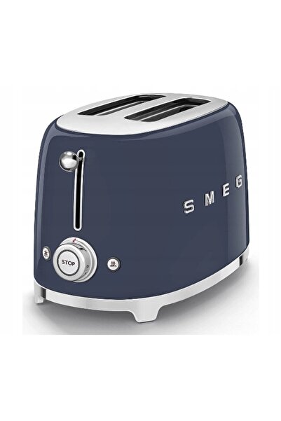 Smegexa Prăjitor de pâine cu două compartimente Smeg TSF01NBEU, Funcție de de...