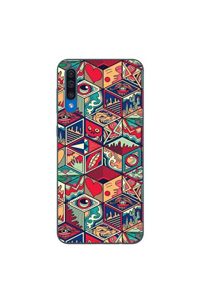 OEM Husa compatibila cu Samsung Galaxy A30S, A50 Silicon Gel Tpu Model Pop Ar...