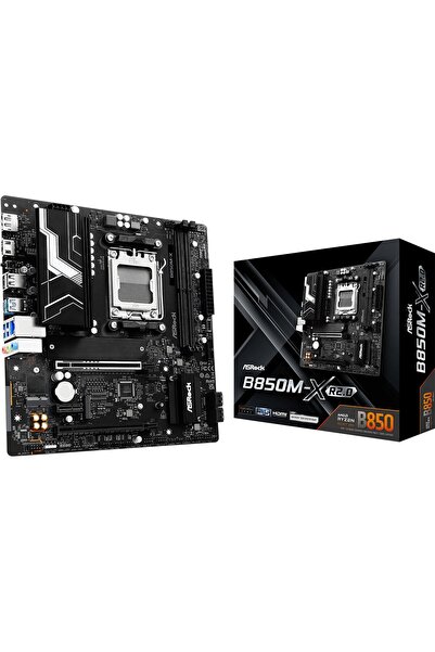 Kraft&dele Placă de bază ASrock B850M-X R2.0 microATX AMD Ryzen AM5 2x DDR5