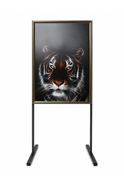 OfisDS B1 70X100 cm Bronz Yüksek Alüminyum Tek Taraflı Mobil Kaldırım Reklam ...