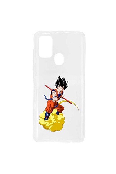 OEM Case compatible with Samsung Galaxy A21s Transparent Silicone Dragon Ball...