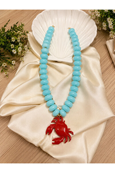 Lavin's 🦀 Turquoise Reef Yengeç Kolye