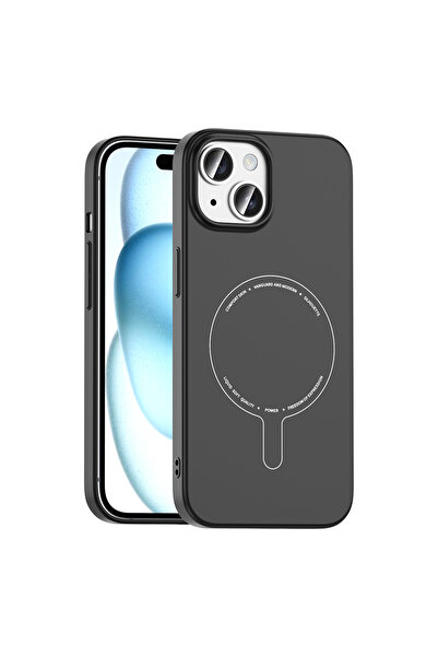 m.tk moveteck iPhone 15 Uyumlu Kılıf Kamera Korumalı Magsafe Şarj Özellikli U...