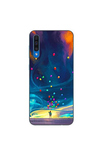 OEM Калъф, съвместим със Samsung Galaxy A30S, A50, от силиконов гел TPU, с де...