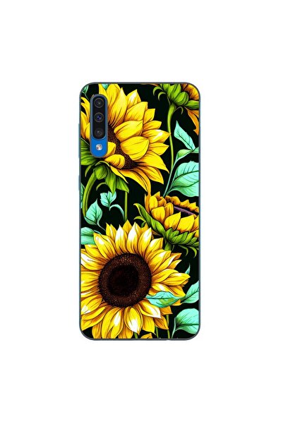 OEM Husa compatibila cu Samsung Galaxy A30S, A50 Silicon Gel Tpu Model Floare...