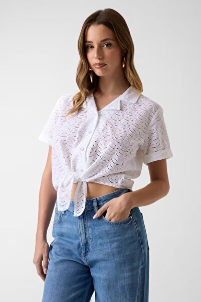 Guess Tricou alb pentru femei