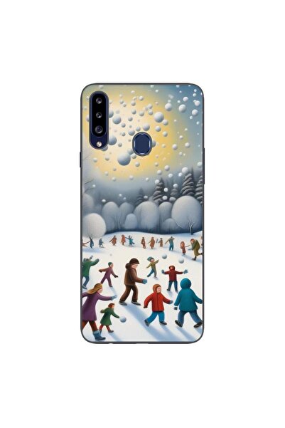 OEM Husa compatibila cu Samsung Galaxy A20S Silicon Gel Tpu Model Copii la Jo...