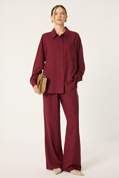 Touché Privé Linen Shirt Pants Set