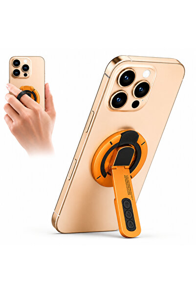 O Ozone حامل هاتف مغناطيسي 3 في 1، دوران 360 درجة °   حامل هاتف دوار قابل للط...