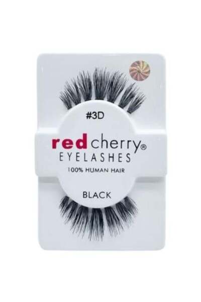 Red Cherry رموش زينه رقم 3D# من رد شيري - حبه واحده
