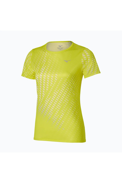 MIZUNO Graphic Women's T-Shirt Yellow