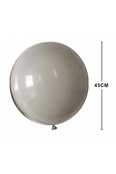 MP Mirific Party Set de baloane jumbo din latex, gri, 45 cm
