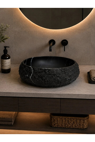 Fualora Seramik Çanak Lavabo Batarya Deliksiz 50*40*15CM