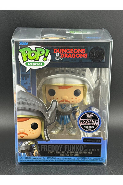 Funko Pop! Digital NFT Freddy as Strongheart (Dungeons & Dragons) (Royalty) #...