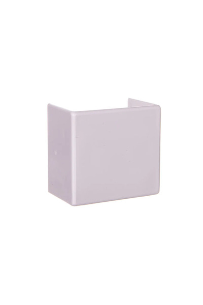Elettrocanali Conector drept pentru conducte de cablu GU 40x25 alb /2buc/ECGU...