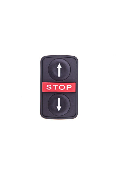Schneider Electric Buton dublu negru/SĂGEATĂ SUS-JOS/STOP/ auto-returnare ZB5...