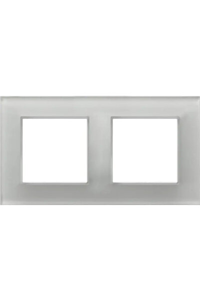 OSPEL Ornament priză modulară, Ospel, Cadru R-2UGC/31/00, Gri
