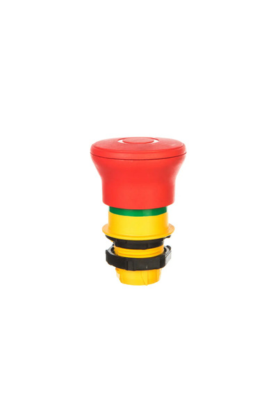 lovato Buton de siguranță acționare roșu 40mm, deblocare prin tragere, pentru...