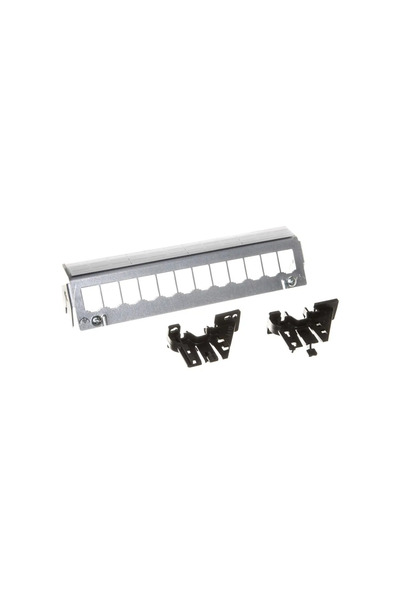 hager 6xRJ45 Cat.6A Conector modular ecranat pentru șină FZ12MM