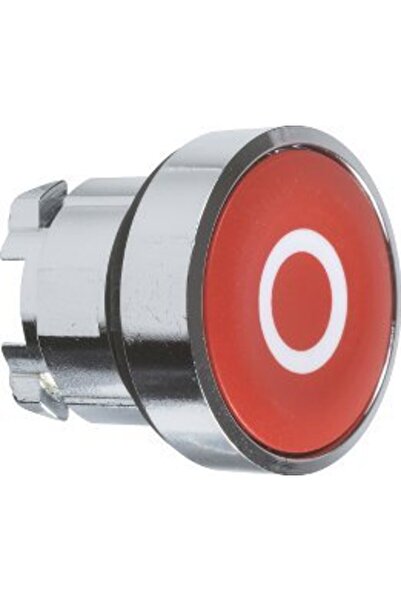 SCHNEIDER Unitate cu buton de auto-retur electric Metal roșu interior cu marc...