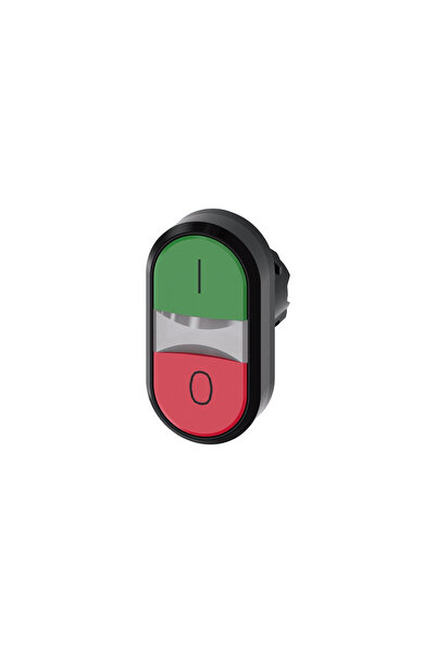 Siemens Buton dublu iluminat 22mm plastic verde/I/roșu/O/butoane plat SIRIUS ...
