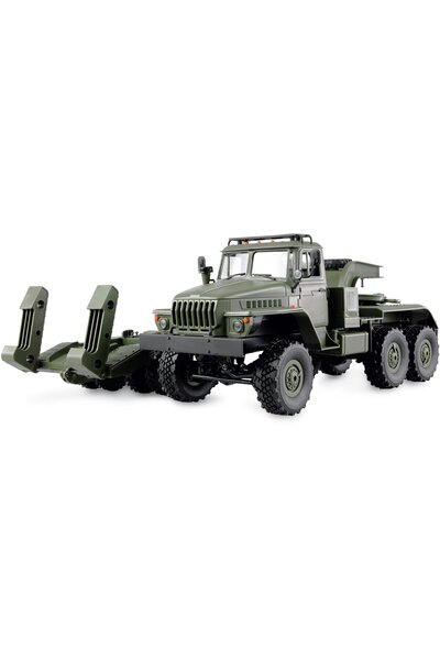 Amewi Ural B36 Militär LKW 6WD cu platformă joasă 1:16 RTR verde