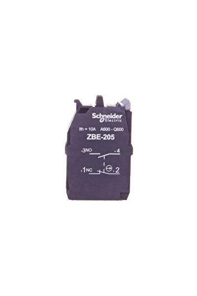 Schneider Electric Contact auxiliar 1Z 1R montare superioară ZBE205