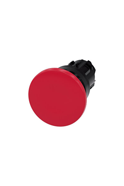 Siemens Buton ciupercă 22mm rotund din plastic roșu 40mm spate automat 3SU100...