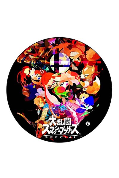 rkn The Video Game Super Smash Bros Printed Fridge Magnet Multicolour