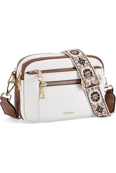 Telena URBANNX Crossbody Purse for Women Small Crossbody Bags Trendy Vegan Le...