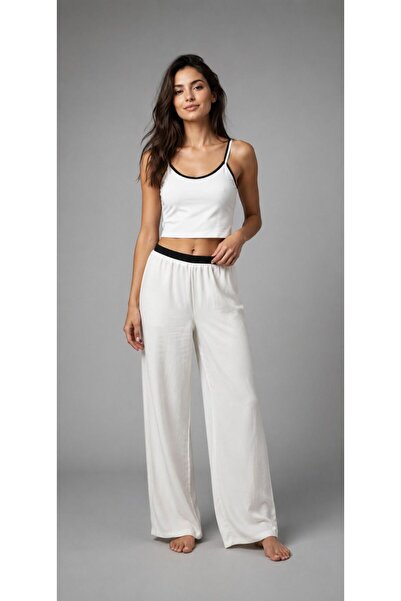 sumoda Women's Oysho Fabric Double Set