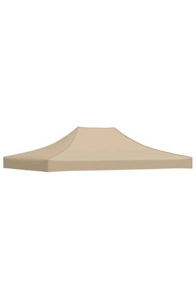 vidaxl Acoperiș cort de petrecere, bej, 4,5 x 3 m, 270 g/m²