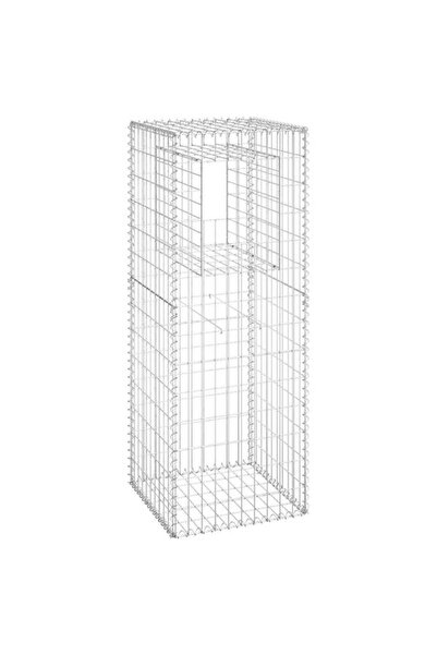 vidaxl Coș gabion, 50 x 50 x 140 cm, Fier