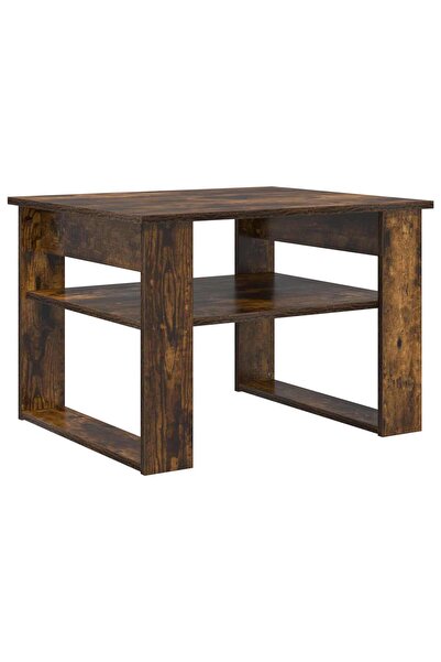 vidaxl Masă de cafea Stejar fumuriu 64 x 54 x 44 cm Lemn compozit