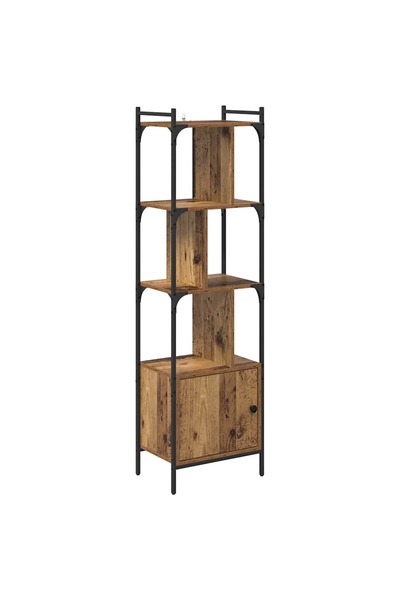 vidaxl Bibliotecă Lemn Vechi 44,5 x 30 x 154,5 cm Lemn compozit
