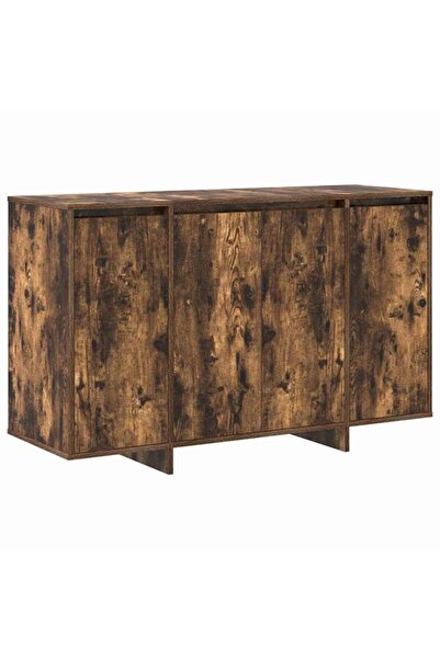 vidaxl Comodă din stejar afumat 120 x 41 x 75 cm Lemn compozit