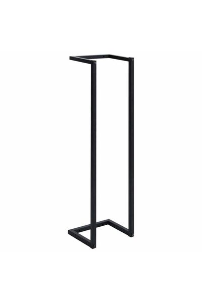vidaxl Suport prosoape, negru, 25 x 20 x 95 cm, fier