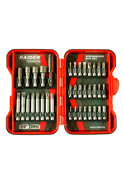 Raider Σετ μυτών 1/4'' 37 τεμαχίων 157793