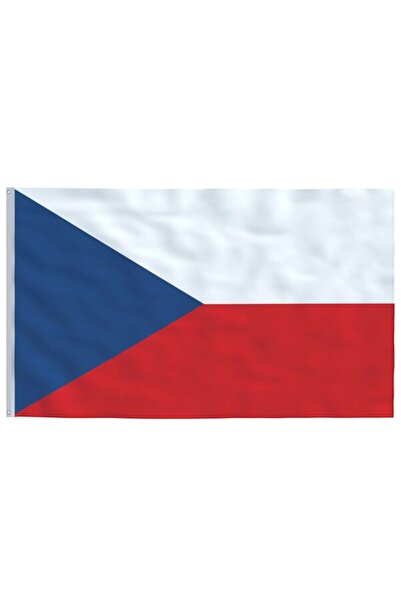 vidaxl Drapelul Republicii Cehiene, 90 x 150 cm