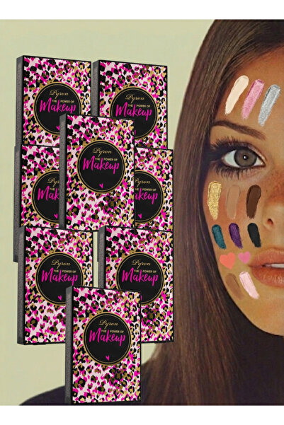 PYRON 8 Pieces The Power Of Makeup 13 Color Palette