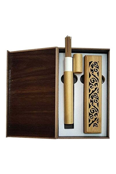 Bakhoor BoSidin 16 Pieces Cambodian Incense Sticks and Incense Burner Gift Se...