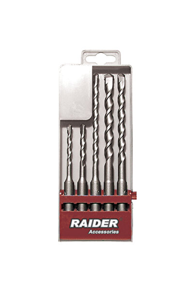 Raider Σετ τρυπανιών σκυροδέματος SDS-plus 5 τεμαχίων 5-10MM 158101