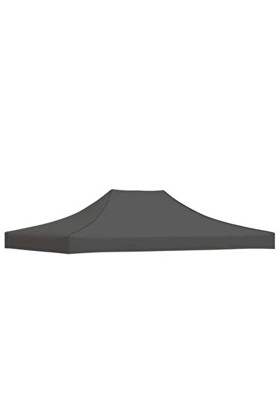 vidaxl Acoperiș cort de petrecere, antracit, 4 x 3 m, 270 g/m²