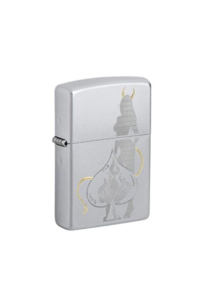 Zippo Αντιανεμικός Αναπτήρας Καυσίμου με Σχέδιο Διαβολικής Έφιστρας 48658